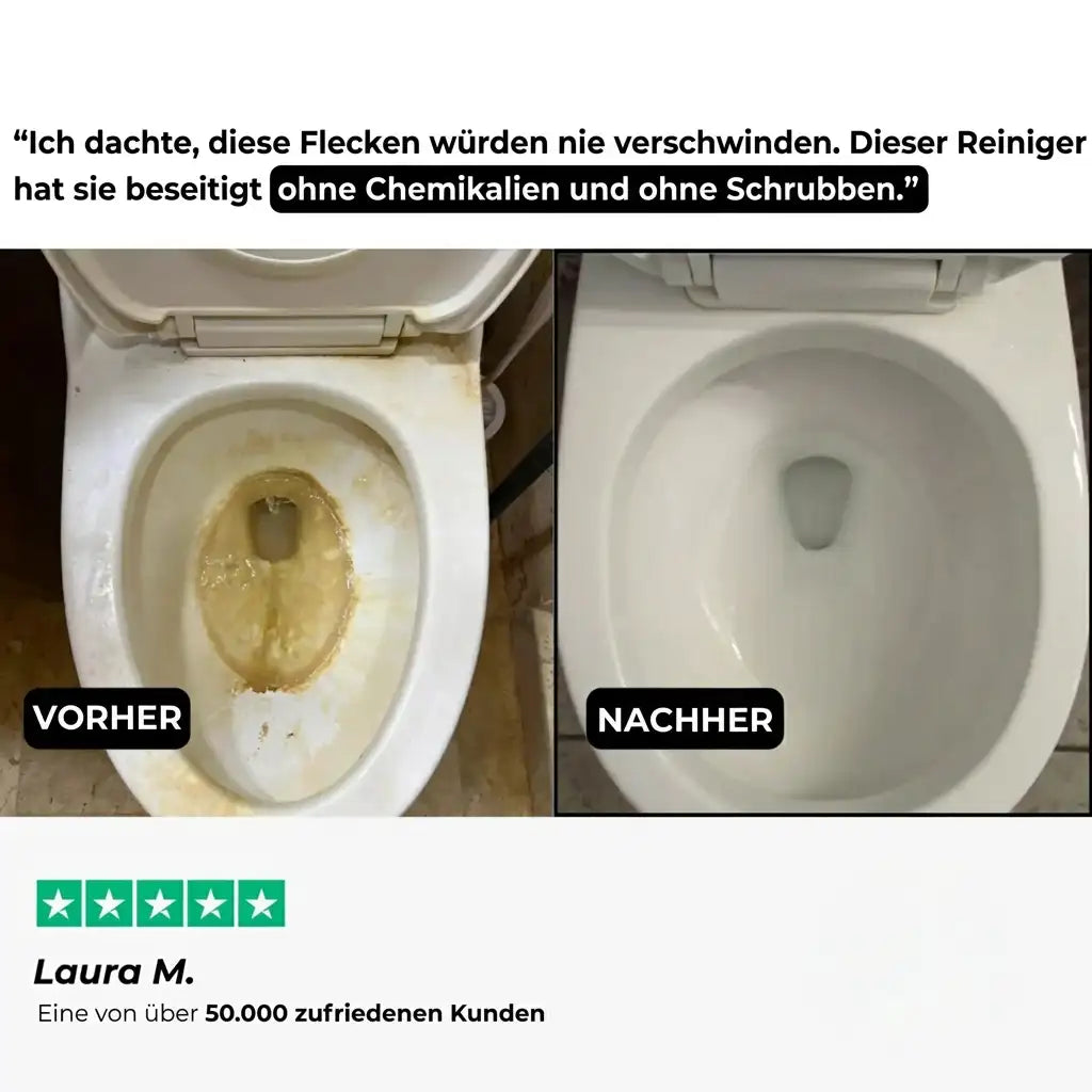 Tenobrix Dampfreiniger - Ersetzt alle chemischen Reinigungsmittel