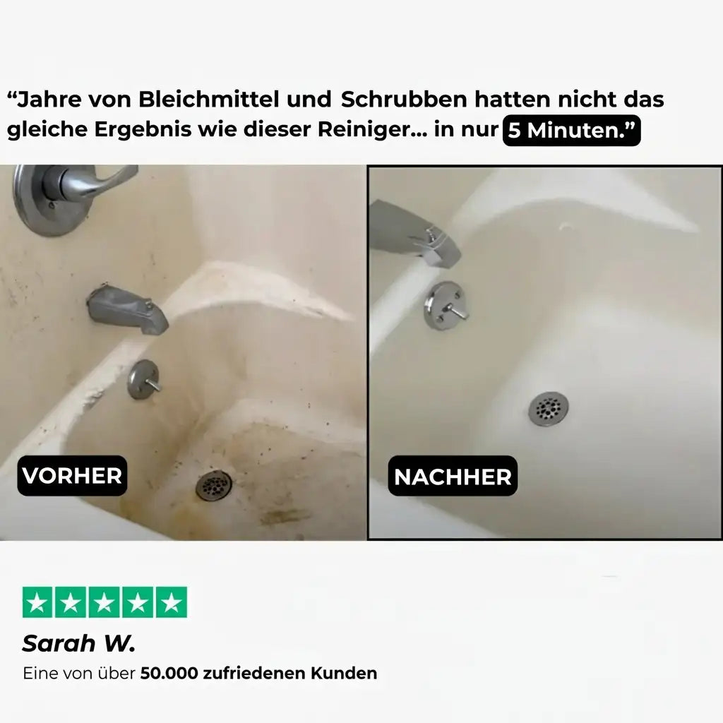 Tenobrix Dampfreiniger - Ersetzt alle chemischen Reinigungsmittel